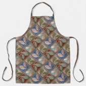 Schürze mit Eichenblattfarbe (Vorderseite)