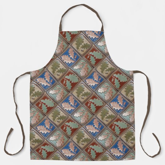 Schürze mit Eichenblattfarbe (Vorderseite)