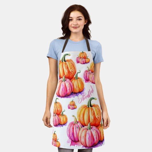 Schürze mit Erntedank (Getragen)