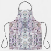Schürze mit geometrischem Pastellmuster (Vorderseite)
