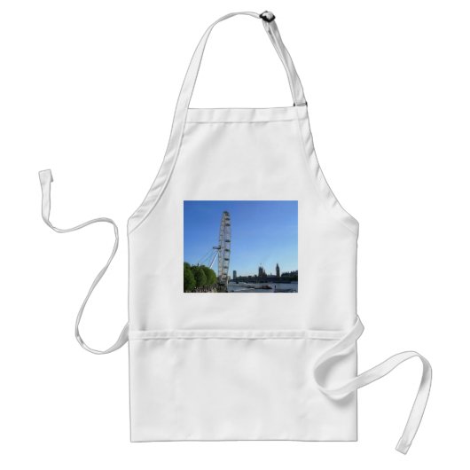 Schürze mit London Eye Ferris Wheel (Vorne)