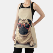 Schürze mit Mops (InSitu)