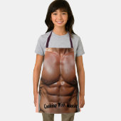 Schürze mit Muskeln kochen - Geschmack (Insitu)