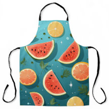 Schürze mit niedlichem Obst