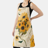 Schürze mit Sonnenblumen (InSitu)