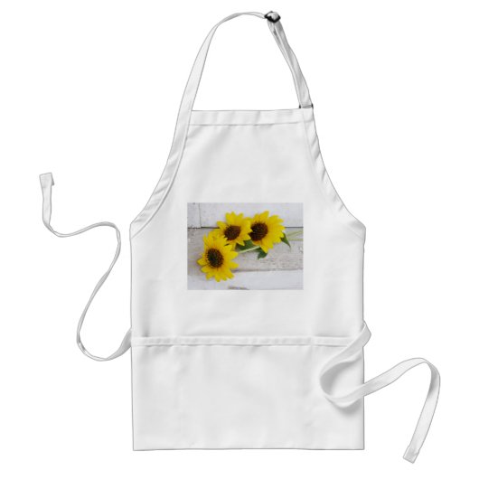 Schürze mit Sonnenblumen (Vorne)