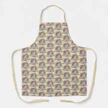 Schürze mit Tasche