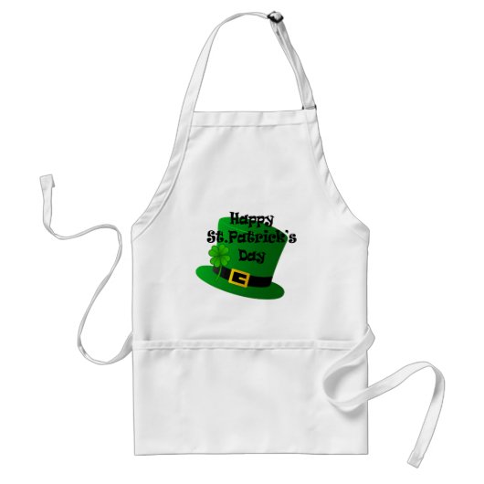 Schürze mit Zitat/St. Patrick's Day (Vorne)