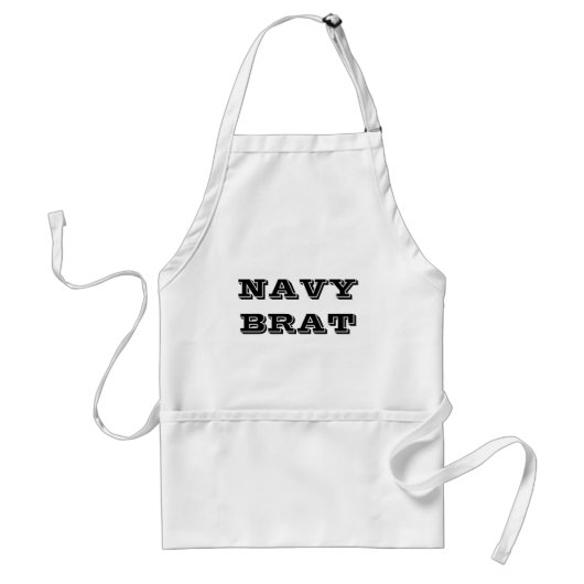 Schürze Navy Brat (Vorne)