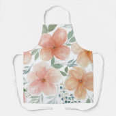 Schürze Peach Blossoms (Vorderseite)