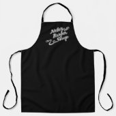 Schürze personalisierter Barberladen (Vorderseite)