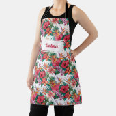 Schürze personalisierter tropischer Blume (InSitu)