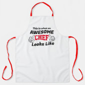 Schürze phantastischer Koch | Funny Cook Schürze (Vorderseite)