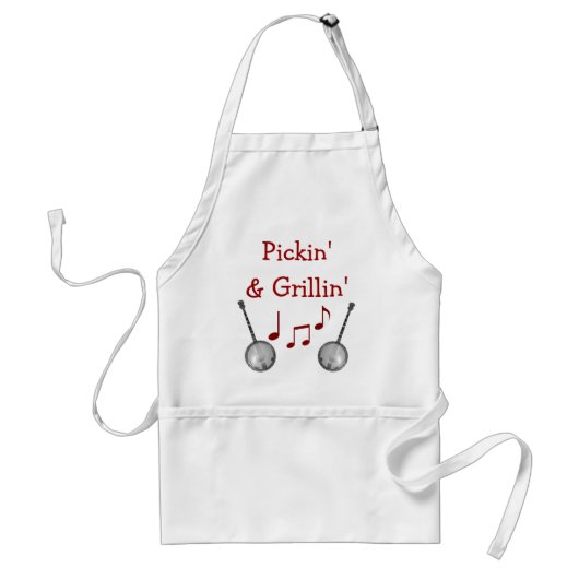 Schürze Pickin' & Grillin (Vorne)