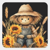 Schürze Quadratischer Aufkleber (Vorderseite)