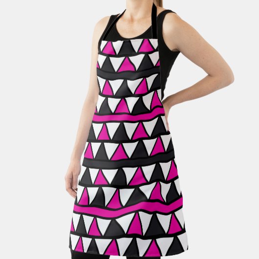 Schürze Rosa und Weiß (InSitu)