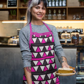 Schürze Rosa und Weiß