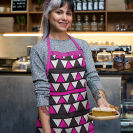 Schürze Rosa und Weiß