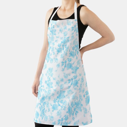 Schürze Saint Colette Juni Rose Capri blau (InSitu)