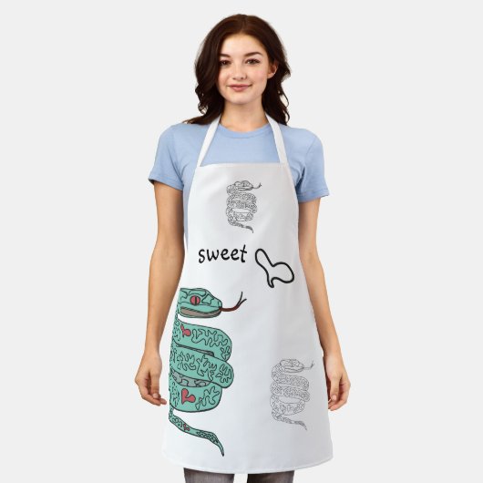 Schürze-Schlange für Volldruck Sweet, Medium Schürze (Getragen)
