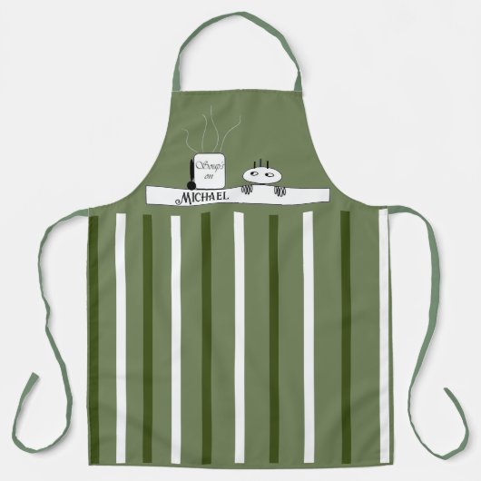 Schürze "Soups On" (Vorderseite)