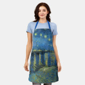 SCHÜRZE - Starry Night Over Rhone - van Gogh (Getragen)