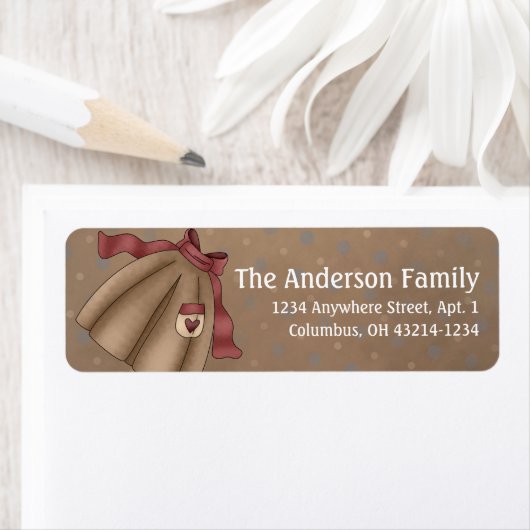 Schürze Strings Schürze d2 Cooking Address Labels (Insitu)