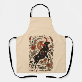 Schürze Taurus Celestial Zodiac Art