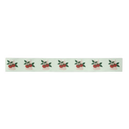 Schürze und Tomaten, Geschenk Ribbon — Feinschmeck Satinband