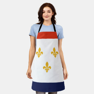 Schürze unter der Flagge von New Orleans