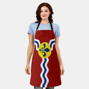 Schürze unter der Flagge von St. Louis
