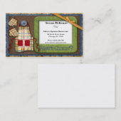 Schürze Visitenkarte (Vorne/Hinten)