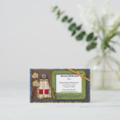 Schürze Visitenkarte (Stehend Vorderseite)