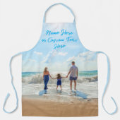 Schürze von benutzerdefinierten Foto-Textnamen mit (Vorderseite)