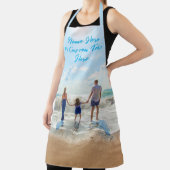 Schürze von benutzerdefinierten Foto-Textnamen mit (InSitu)