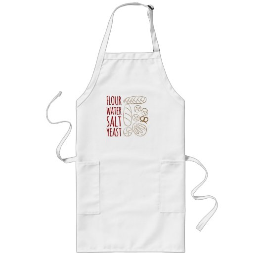 Schürze von Brotingredienten (Vorne)