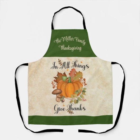 Schürze von Erntedank (Vorderseite)