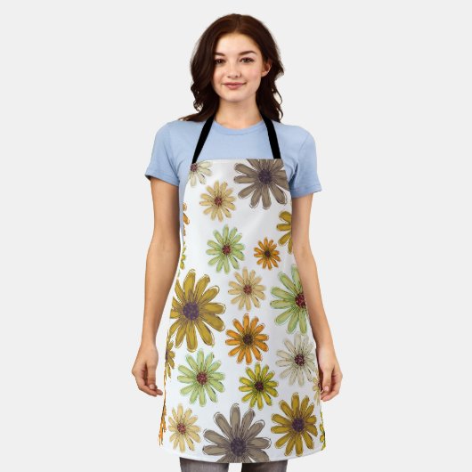 Schürze von Herbst-Bouquet (Getragen)