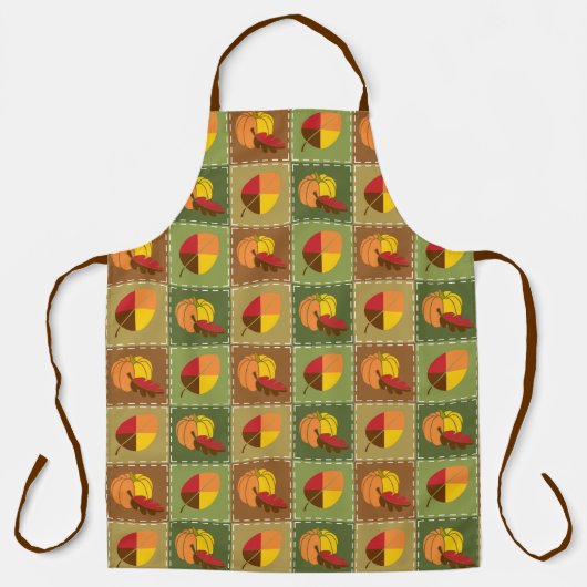 Schürze von Herbstquilt (Vorderseite)