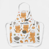 Schürze von individuellen Namen für Katzen (Vorderseite)