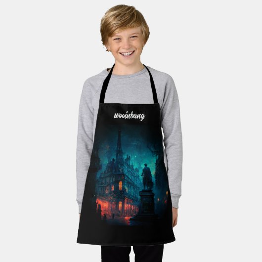 Schürze von Jungs und Mädchen (Getragen)