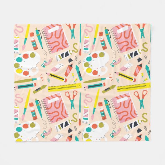 Schürze von Kunstwerken Fleecedecke (Vorderseite (Horizontal))