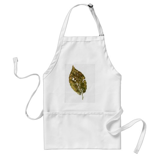 Schürze von Leaf Nature Print (Vorne)