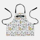 Schürze von Print-Kunst nach Maß (Vorderseite)