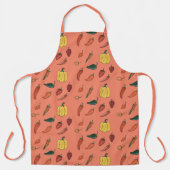 Schürze von scharfen Paprikaschoten mit scharfen C (Vorderseite)