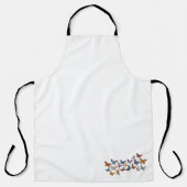 Schürze von Schmetterlingsmustern (Vorderseite)