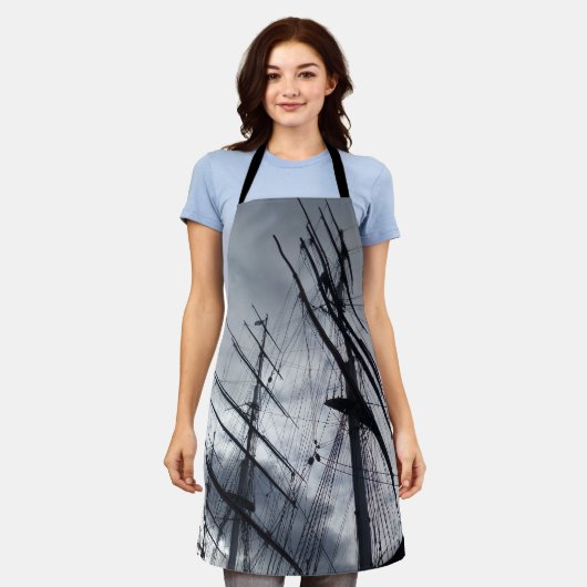 Schürze von Segelschiffen (Getragen)