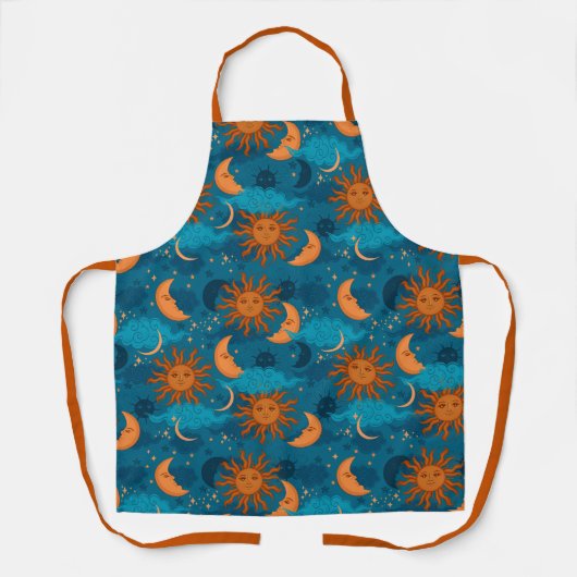 Schürze von Sonne, Mond und Sternen (Vorderseite)