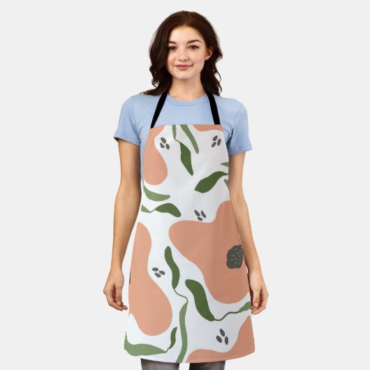 Schürze wild lebender Blume (Getragen)