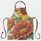 Schürze zu Halloween oder Erntedank (Vorderseite)